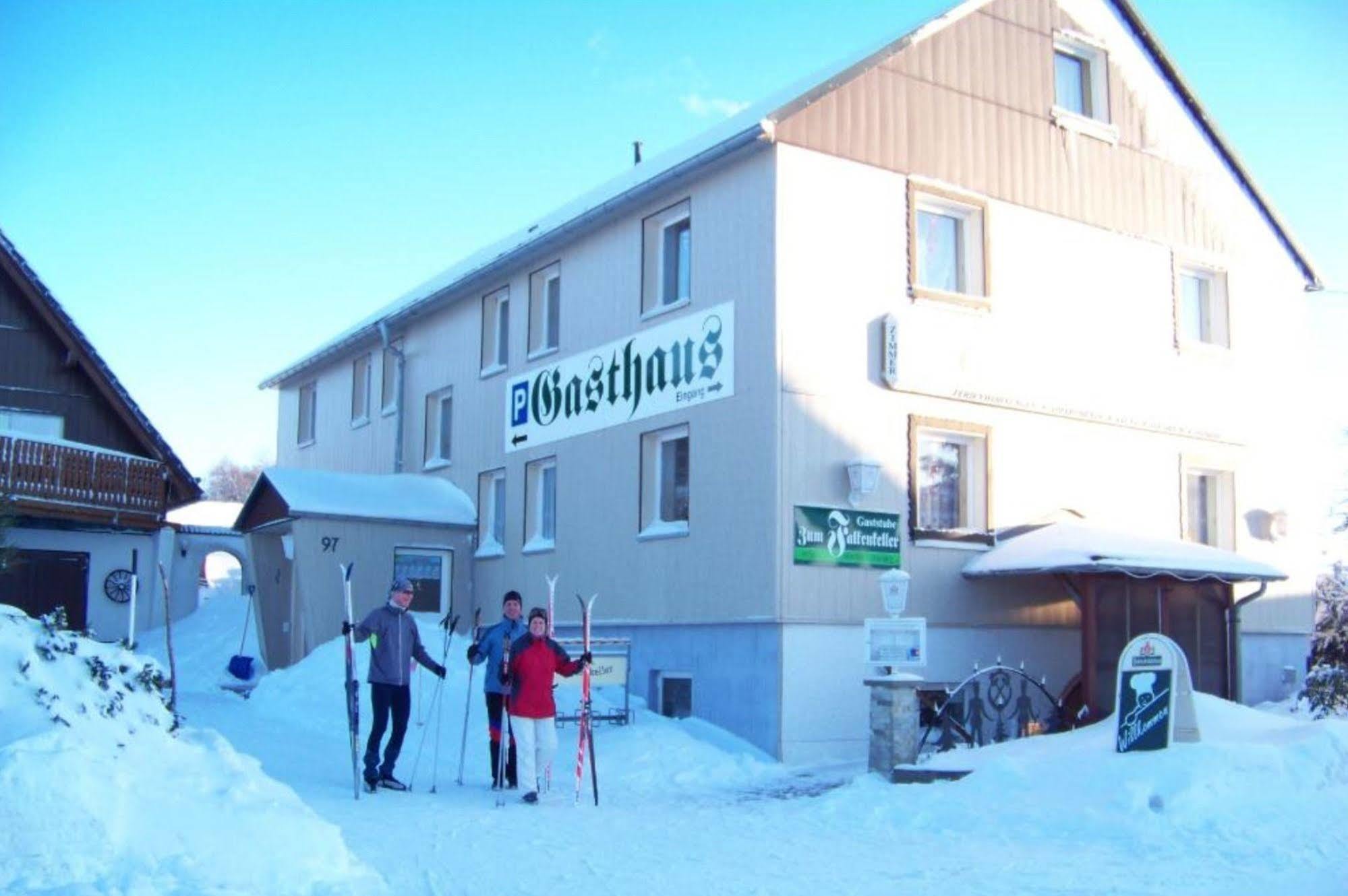 Gasthaus Falkenhain Altenberg Exterior foto